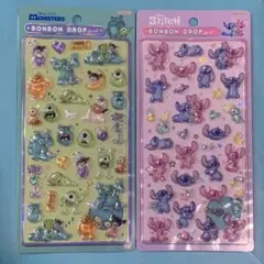 【値下げ中】【正規品】ボンボンドロップシール モンスターズインク スティッチ