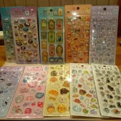 【正規品】きゅるるんシール　喫茶アラモード　10枚セット