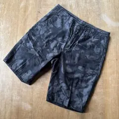 Calvin Klein ショートパンツ ブラック 葉柄 サイズ30