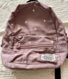 BREEZE ampersand リュック 星柄 くすみピンク Sサイズ