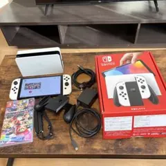Nintendo Switch 有機ELモデル 本体 + マリオカート8
