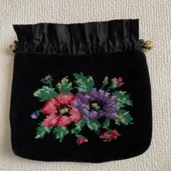 【美品】フェイラー　FEILER 巾着　ミニポーチ　小物入れ