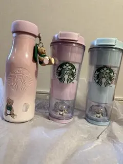 スターバックス　タンブラー　ジェラートピケ　3点セット　スタバ　ベアスノードーム