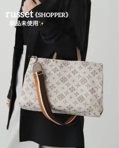 ⭐️入手困難モノグラム柄⭐️【新品未使用】 ラシット2wayラウンドショルダーバック 2025年最新】ラシット 新品 未使用の人気アイテム - メルカリ