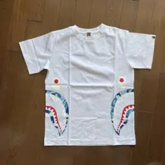 【新品】BAPE KIDS 150 シャークT｜着丈59cm｜大人OKのサムネイル