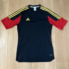 adidas アディダス サッカー 半袖シャツ 刺繍ロゴ スリーライン ドイツ風のサムネイル