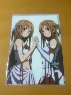ソードアートオンラインII クリアファイル アスナ ユウキ SAO - メルカリ