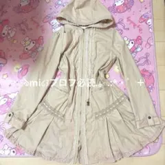 axes トレンチコート　レースフリル　森ガーフェアリーグランジcoquette