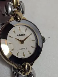 値下げ☆美品☆RADO FLORENCE 水色シェル腕時計 - メルカリ