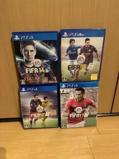 PS4 FIFA ゲーム4本セット　FIFA14.15.16.17