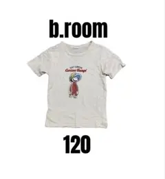 【ナルミヤ　ビールーム】美品　おさるのジョージ　半袖Tシャツ　キッズ　120のサムネイル