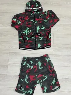 【F.C.Real Bristol x NIKE】カモフラ 上下スウェットs