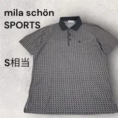 ミラ・ショーン ゴルフウェア 半袖ポロシャツ S相当 グレー スポーツ