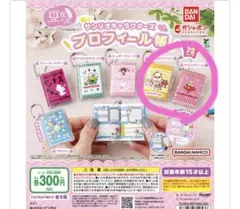 豆ガシャ本 サンリオキャラクターズ「プロフィール帳」