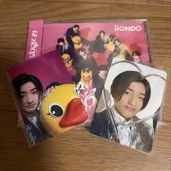 iiONDO 堀蒼寿 はつ恋ONDO アヒル盤 トレカ＆CD 温度計トレカおまけ