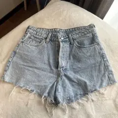 ヴィンテージ デニムショートパンツ size 36