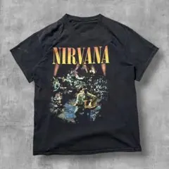 3752 Nirvana ニルヴァーナ シングルステッチ Tシャツ 黒 - メルカリ