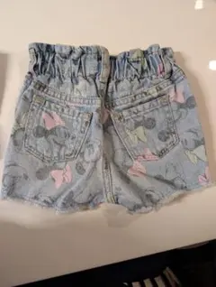 ミニーマウス デニムショートパンツ