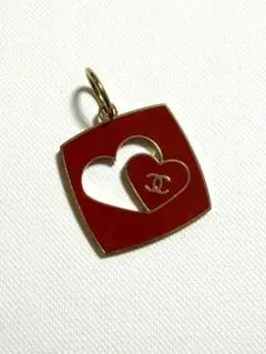 【14時迄の購入で即日発送】CHANEL限定品　ハートチャーム　バレンタイン
