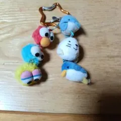 セサミストリートキーホルダーセット
