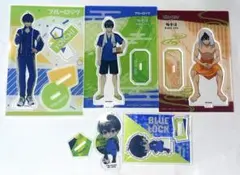 ブルーロック　潔世一　アクリルスタンド　極楽湯　グッズセット　枠付き