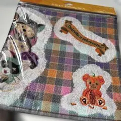ディズニー ダッフィー シェリーメイ ジェラトーニ 刺繍 ミニタオル ハロウィン