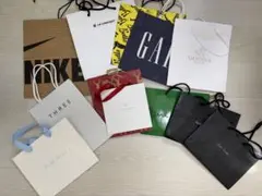 ブランド紙袋 12枚まとめ売 NIKE Ralph Lauren GODIVA等