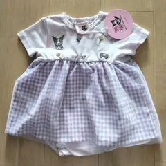 【タグ付き・新品】クロミ　ワンピース風 ロンパース マイメロ 周年 コラボ