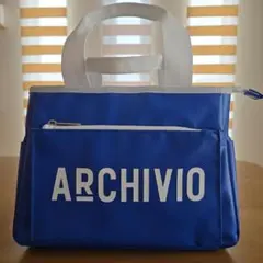 ARCHIVIO カートバッグ ブルー ラウンドバッグのサムネイル