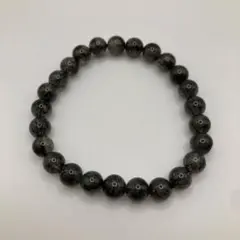 ブラックルチルクォーツのブレスレット