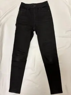 GU レディース ウルトラストレッチスキニージーンズ 黒 61cm