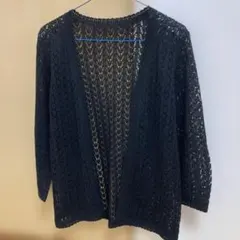 【つな様専用】カーディガン2枚（黒・ピンク）