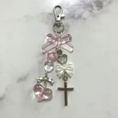 ビーズキーホルダー スマホストラップ ストラップ キーホルダー チャーム