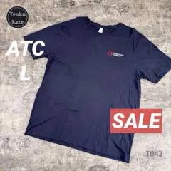 アメリカ古着 ATC メンズ半袖プリントTシャツL