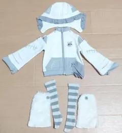 12/10まで【新品】　ドール服　水色天使ジャージ　ディーラー様製　mdd服 1/4 MDD MSD ドール服 サブカル 天使界隈 水色 ジャージ - メルカリ
