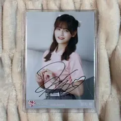 イコラブ　=LOVE　生写真　髙松瞳　ポロシャツ　チュウ　直筆