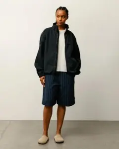 STUSSY BAGGY BEACH SHORT NAVY STRIPEのサムネイル