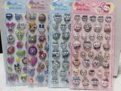 きゅんポップシール　４枚セット　ちいかわ　たまごっち
