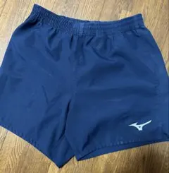 Mizuno ネイビー ショートパンツ　ミズノ短パン　バレーボールゲームパンツ