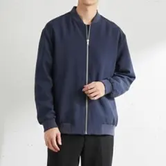 G7990*アーバンリサーチ☆軽量☆ジャケット☆ブルゾン☆紺ネイビー☆M