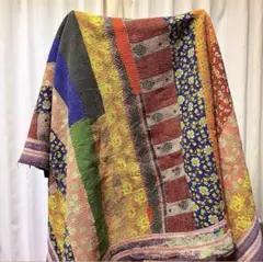 pira88インドインディゴラリーキルトzakuchiku ロングスカート pira88様専用インドインディゴラリーキルトzakuchiku ロングスカート