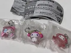 마이멜로디 めじるしアクセサリー 3種セット メンダコ けろけろ くだもの
