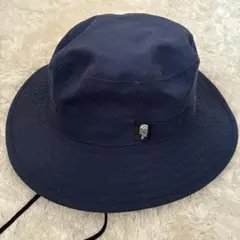 ノースフェイス　GORE-TEX ネイビー アウトドアハット サイズＭ　男女