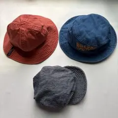 美品♡ 0~2才で使える帽子3点セット♡44~48cmのサムネイル