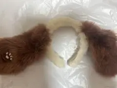 犬耳デザイン 耳あて・イヤーマフ