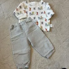 ユニクロ セサミストリート 上下セット 80