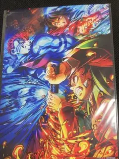 鬼滅の刃　映画特典　猗窩座、炭治郎、義勇イラストカード