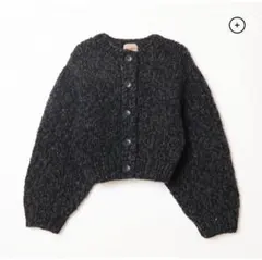 SHISHIKUIメニーボタンカーディガン　黒 SHISHIKUIメニーボタンカーディガン 黒 - メルカリ