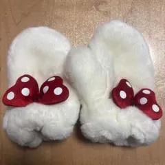 東京ディズニーリゾート　ミニー　ミトン　手袋　キッズ