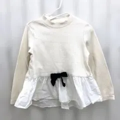 branshes 女の子 子供服 トップス フリル 110cm【b1260】